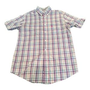 Southern Marsh Short Sleeve Button Up Mens Medium